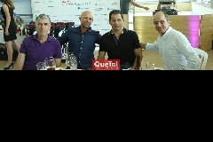  Sergio Godínez, Werner Heinze, Alfredo Abud y Elías Abud.