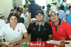  Papirri Delgado, Mattew Delgado y Rodolfo Ortega.