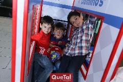  Rodrigo, Mateo y Sebastián.