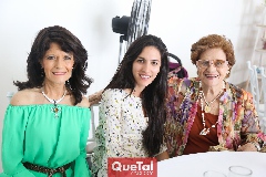  Claudia María del Valle, Claudia Díaz de León y Marcelle Coulón.