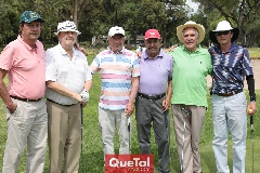  Mauricio Meade, Evaristo Lafuente, Javier Meade, Eduardo Díaz de León, Sergio Godínez y Alejandro Meade.