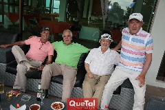 Mauricio Meade, Sergio Godínez, Evaristo Lafuente y Javier Meade.