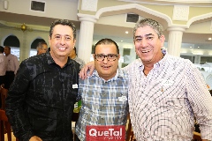  Víctor Zepeda, Víctor Rivera y Eduardo Portillo.