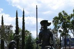  Don Quijote y Sancho.