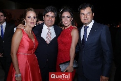  Paty Fernández, Francisco Leos, María Cecilia Herrera y Raúl Torres.