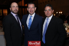  Jepo Mahbub, Polo Córdova y Gerardo Rodríguez.