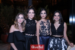  Lau Díaz, Sofía Navarro, Mariana García y Cassandra Ramos.