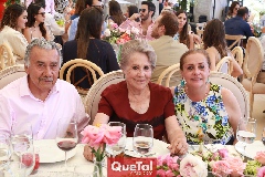  Fito Moreno, Lucero de los Santos y Marcela Montemayor.