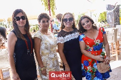  Liliana Mendoza, Elia Cifuentes, Yolanda Tapia y Elvia Hernández.