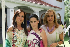  Elsa Tamez, Lourdes López y Mimí Hinojosa.