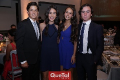  Oscar Vera, María Herrera, Marisol Corripio y Mateo Guerra.