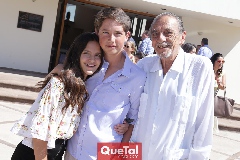  Carola, Manuel y Alberto Calderón.