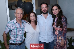  Jorge Hernández,  Angélica Vega, Diego Hernández y María José Leal.