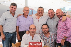  Oscar Zermeño, Toño Acebo, Ariel Álvarez, Enrique Minondo, Werner Heinze, Marcelo Basurto y Alejandro Elizondo.