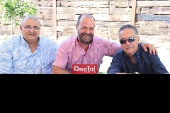  Luis Enrique Motilla, Renato Valle y Carlos Nava.