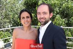 Mariana Domínguez y Enrique Manero.