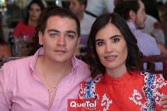 Diego Tejeda y Paola Delgadillo.