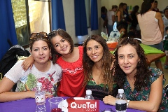 Gaby Limón, Sofía, Vanessa Corté y Sandra Aldrete.