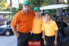 Humberto, Juan Pablo y José María Abaroa.