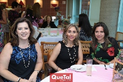  Cristina Galán, Edith de Villaseñor y Laura Monjarás.