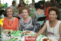  Laura Varela, Lila de González Ramírez y Martha Lucía de Ruiz.