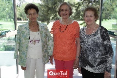  Martha Lucía de Ruiz, Laura Varela y Lila de González Ramírez.