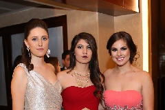 Fernanda Narváez, Mariana González y Marisol Zúñiga .