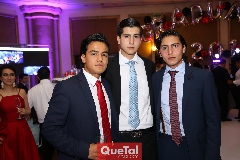 Luis, Toño y Güicho .
