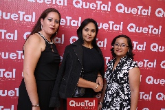  Carina Vega, Vianey Araiza y Teresa Rodríguez.