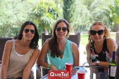  Daniela Rivero, Gabriela Aranda y  Melissa Fernández.