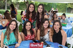 Andrea, Lupi Carrillo, Cynthia Puente, Mariana Delgado, Marce Flores y Mariana Martínez.