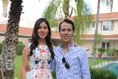 Montse y Jorge Del Valle.