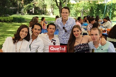  Marijó Alonso, Aldo González, Chema Díaz Infante, Jorge Del Valle, Sofía Loperena y Germán de Luna.