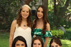 Lucía Zárate, Elena Pérez, Mariana Salgado, Mía Ramón y Daniela Castillo.