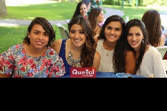 Diana Pérez, Pily Villanueva, Bárbara Paredes y Claudia Díaz de León.