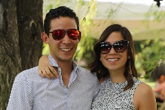Toño De Reza y Sofía Balbontín.