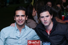 Héctor Hernández y Claudio Meade.