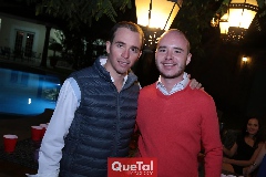 Germán De Luna y Alejandro Delgado.