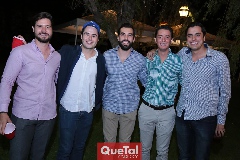 Guillermo  Moreno, Pato Nieto, Guillermo Báez, Edgar García y Omar Díaz.