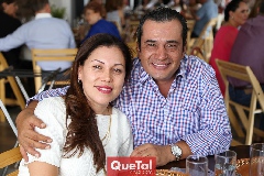 Ivette Tirado y Arturo Hernández.