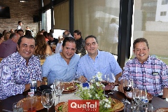 Arturo Hernández, Jorge Carrillo, Rigoberto Valadez y José María Padilla.
