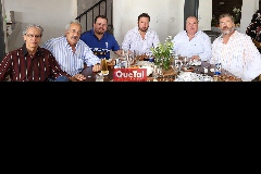 Con el cumpleañero.