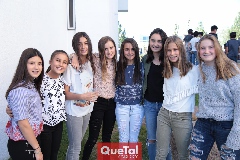 Isa Galván y sus amigas.