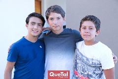  Juan Carlos de la Rosa, Manuel Toledo y Pato Ojeda.