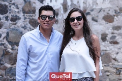  Alejandro Gámez y Fabiola Ponce.