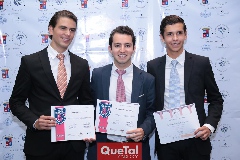  Gustavo Rangel, José Julián Olmos y Carlos Andrade.