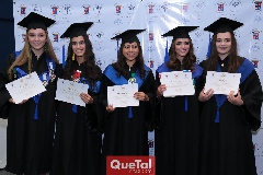  Karla Aldana, Marlú Estrada, Sandy López, María Malo y Gaby Martins.