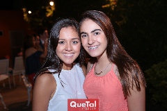 Natalia Rentería y Fer García.