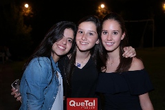 Pili, Meli y Nuria.