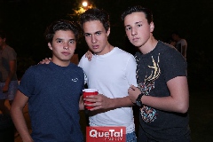 Gon Alcalde, César Flores y Rodrigo Navarro.